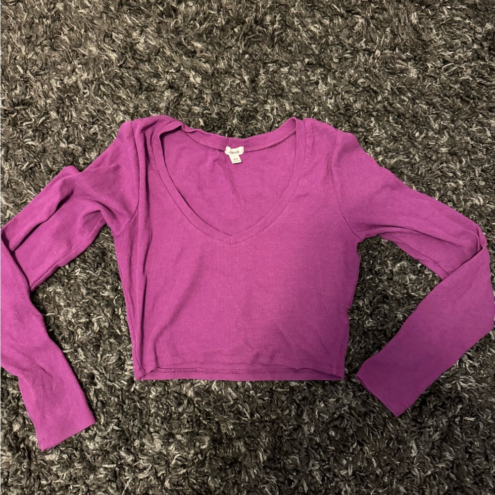 GARAGE purple top